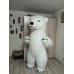 Ростовая кукла белый мишка
