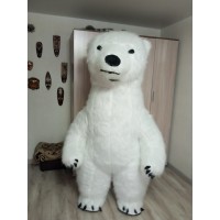 Ростовая кукла белый мишка Ростовая кукла белый мишка