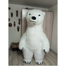 Ростовая кукла белый мишка